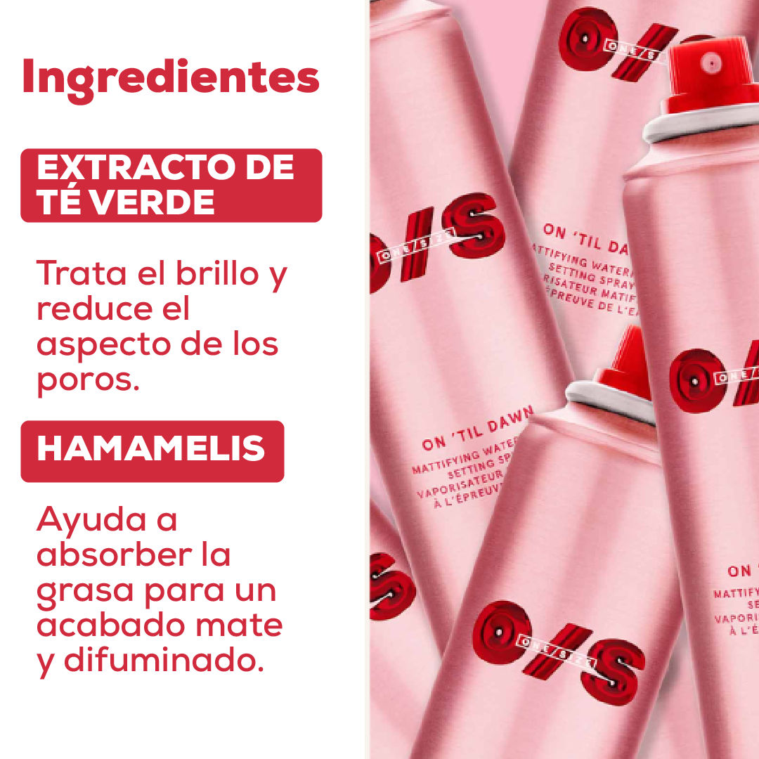 ONE/SIZE | Spray Fijador a Prueba de Agua 143ml