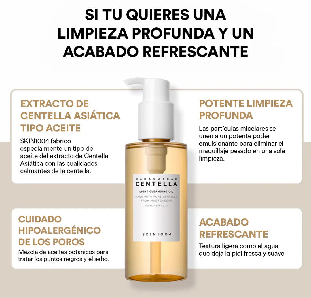 Skin1004 | Limpiador facial Madagascar Centella Asiática 200ml